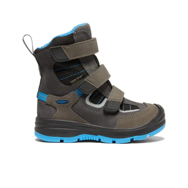 Keen | Redwood Waterproof Winterstiefel fur jungere Kinder-Raven/Magnet