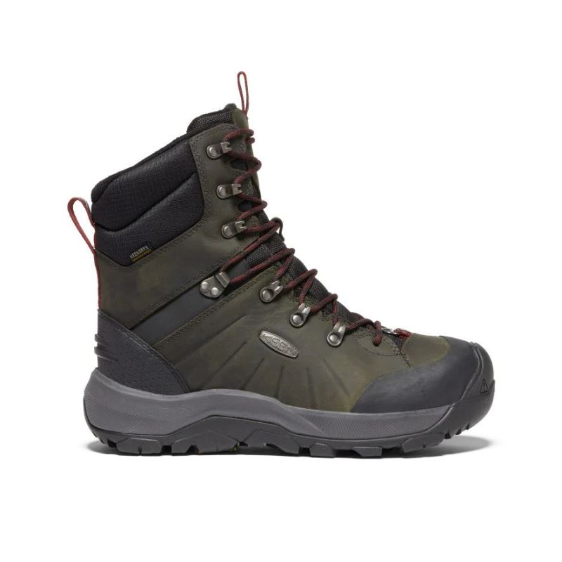 Keen | Revel IV High Polar Waterproof Wanderstiefel fur Herren-Magnet/Red Carpet