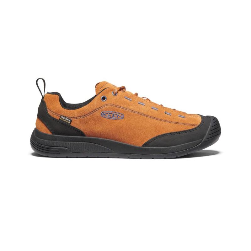 Keen | Jasper II Waterproof Wildleder Sneaker fur Herren-Pumpkin Spice/Black