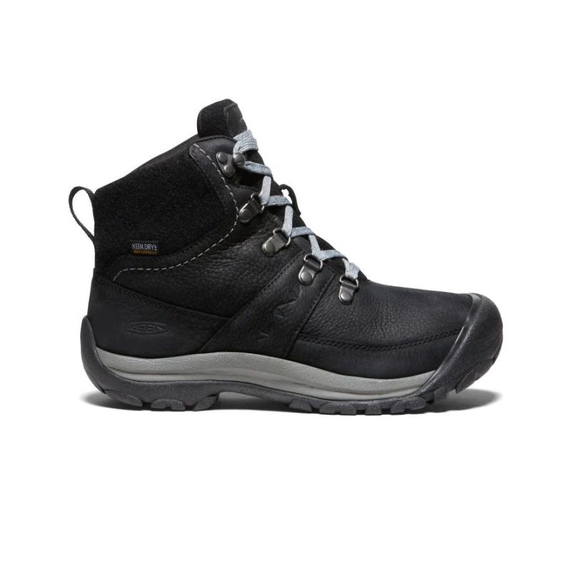 Keen | Kaci III Winter Waterproof Stiefel fur Damen-Black/Steel Grey