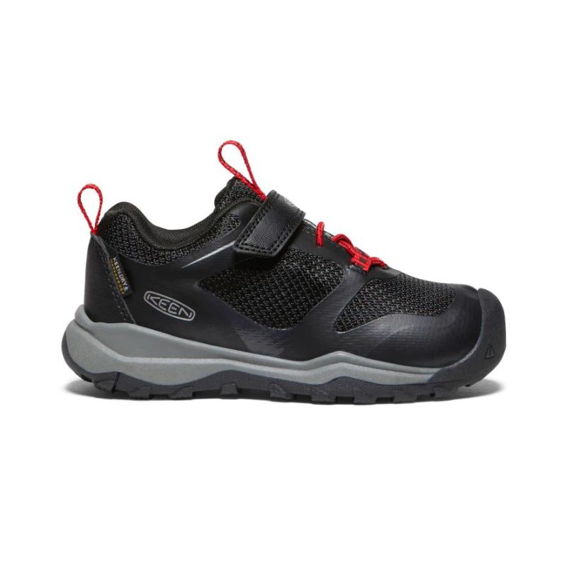 Keen | Wanduro Waterproof Schuhe fur jungere Kinder-Black/Ribbon Red