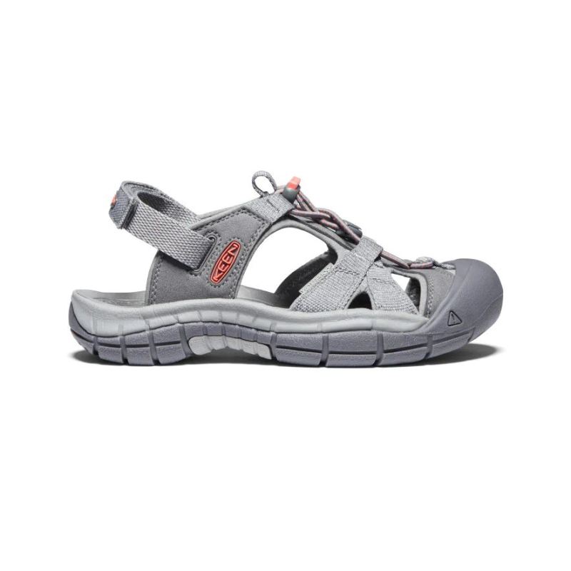 Keen | Ravine H2 Sandalen fur Damen-Steel Grey/Coral