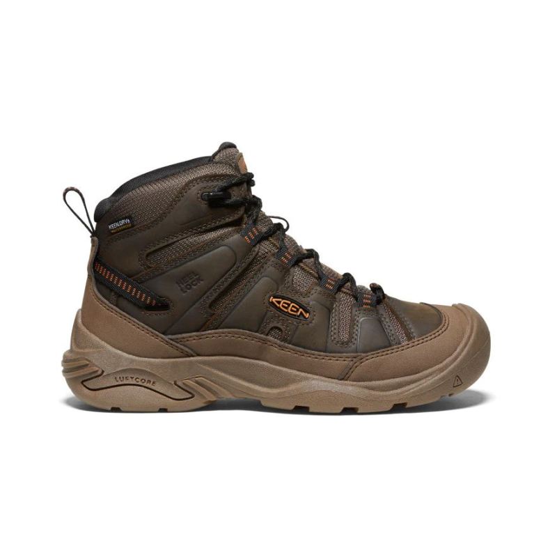 Keen | Circadia Waterproof Wanderstiefel fur Herren-Canteen/Curry