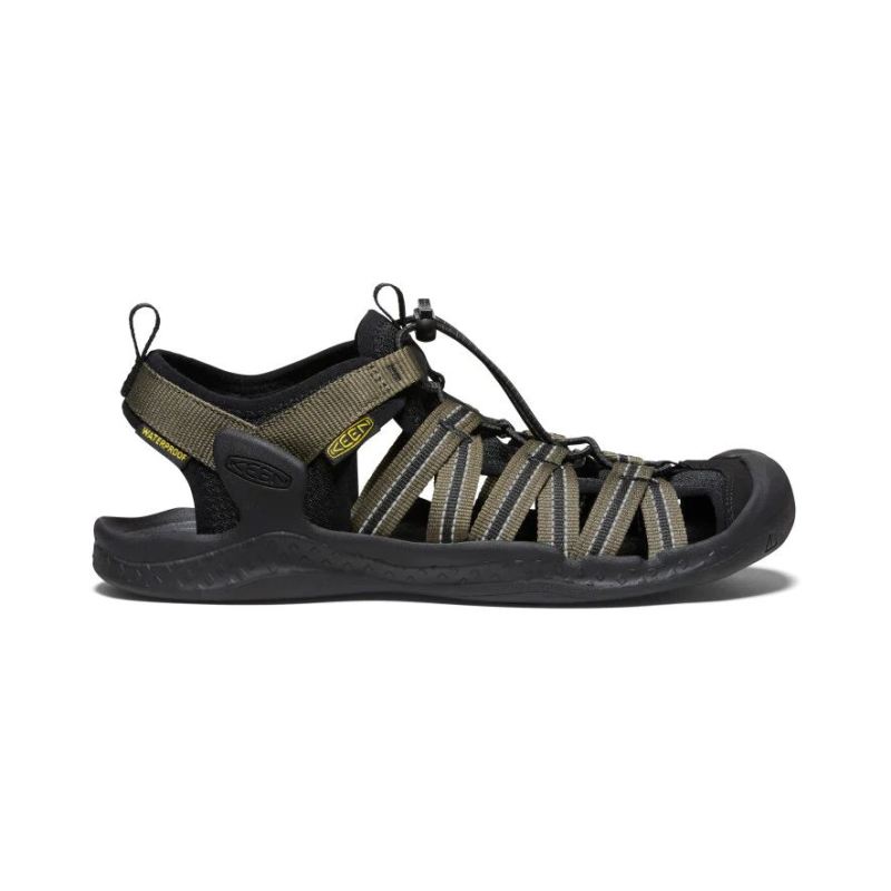 Keen | Drift Creek H2 Sandalen fur Herren-Dark Olive/Black