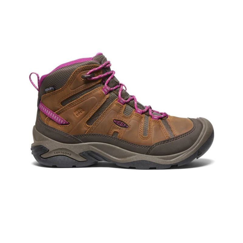 Keen | Circadia Waterproof Wanderstiefel fur Damen-Syrup/Boysenberry