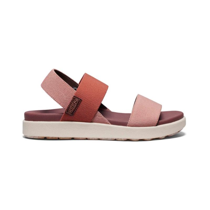 Keen | Elle Riemensandalen fur Damen-Cork/Baked Clay