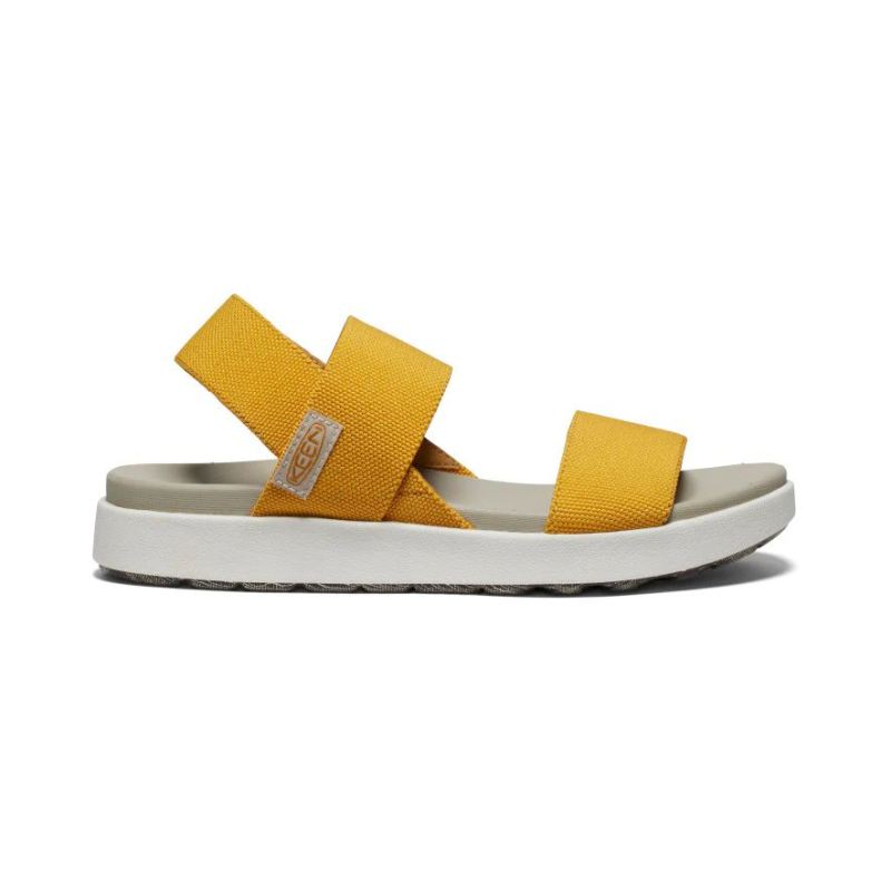 Keen | Elle Riemensandalen fur Damen-Golden Yellow/Star White